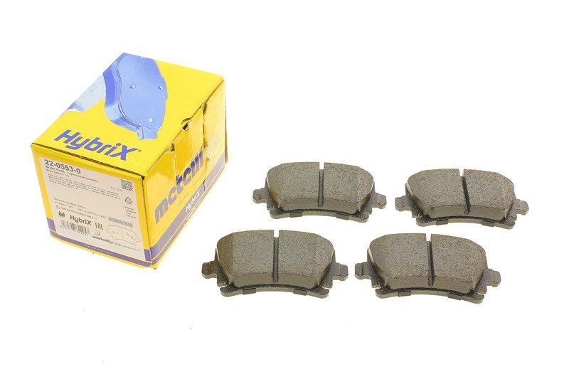 Комплект гальмівних колодок SKODA SUPERB, SEAT LEON, VW TOURAN, METELLI (2205530) Комплект гальмівних колодок SKODA SUPERB, SEAT LEON, VW TOURAN, METELLI (2205530)
