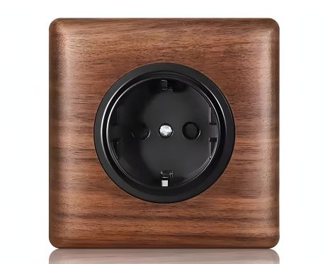 Внутрішня розетка під дерево 250В/16А одинарна Внутрішня розетка під дерево 250В/16А одинарна