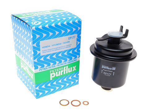 Паливний фільтр для Civic 1.4i 95-/Accord 1.8-2.2i/ Geely CK, PURFLUX (EP177) Паливний фільтр для Civic 1.4i 95-/Accord 1.8-2.2i/ Geely CK, PURFLUX (EP177)