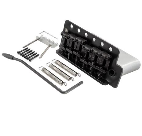 Тремоло бридж Wilkinson для черной электрогитары stratocaster Тремоло бридж Wilkinson для черной электрогитары stratocaster