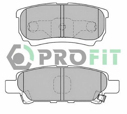 Комплект тормозных колодок CHRYSLER SEBRING, DODGE AVENGER, JEEP PATRIOT, PROFIT (50001839) Комплект тормозных колодок CHRYSLER SEBRING, DODGE AVENGER, JEEP PATRIOT, PROFIT (50001839)