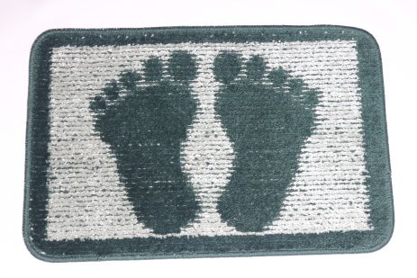 Ванно-туалетный коврик "Ножки" 40*60 см Vonaldi 1725/темно-зеленые ножки Ванно-туалетный коврик "Ножки" 40*60 см Vonaldi 1725/темно-зеленые ножки