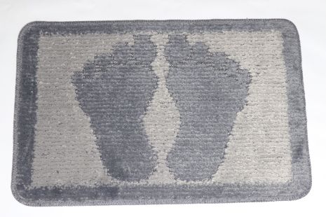 Коврик для ванной/туалета "Ноги" 40*60 см Vonaldi 1725/серые ножки Коврик для ванной/туалета "Ноги" 40*60 см Vonaldi 1725/серые ножки