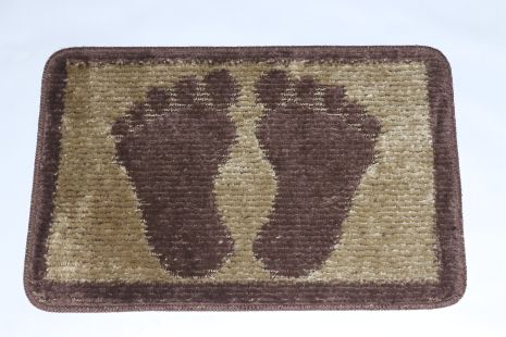 Коврик для ванной/туалета "Ножки" 40*60 см Vonaldi 1725/темно-коричневый Коврик для ванной/туалета "Ножки" 40*60 см Vonaldi 1725/темно-коричневый