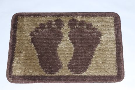 Коврик для ванной/туалета "Ножки" 40*60 см Vonaldi 1725/темно-коричневый Коврик для ванной/туалета "Ножки" 40*60 см Vonaldi 1725/темно-коричневый