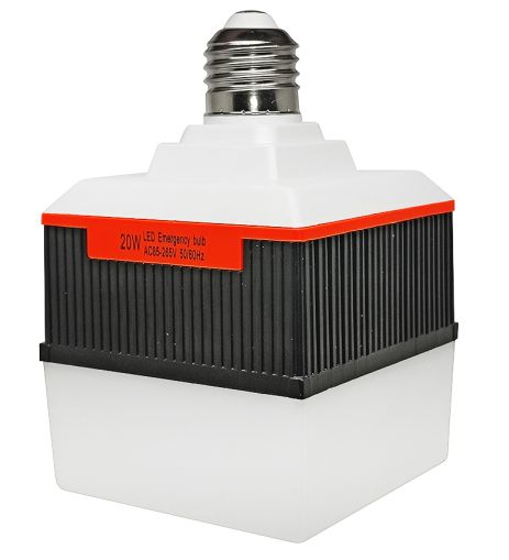 LED Лампа UXI B601 20W з акумулятором аварійна (E27/20W/3W від АКБ/2*18650/up 10 Hours/6500K) LED Лампа UXI B601 20W з акумулятором аварійна (E27/20W/3W від АКБ/2*18650/up 10 Hours/6500K)
