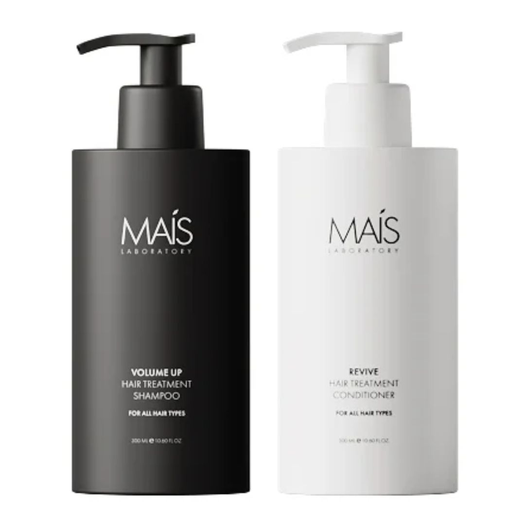 Набір Mais Volume UP Hair Treatment DUO шампунь і кондиціонер для об'єму тонкого волосся 2х300 мл Набір Mais Volume UP Hair Treatment DUO шампунь і кондиціонер для об'єму тонкого волосся 2х300 мл