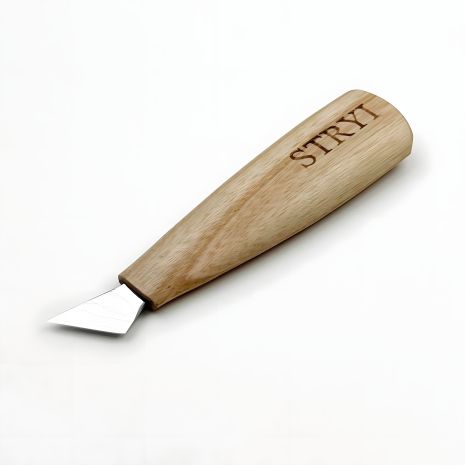 Нож-косяк STRYI Profi для резьбы по дереву, 45° 20мм