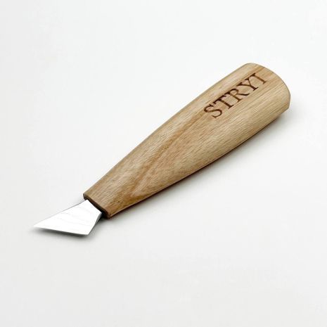Ніж-косяк 45°, 20мм STRYI Profi для різьблення по дереву Ніж-косяк 45°, 20мм STRYI Profi для різьблення по дереву