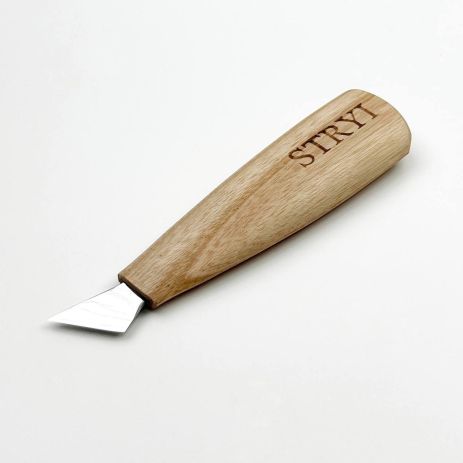 Нож-косяк 45°, 20мм STRYI Profi для резьбы по дереву Нож-косяк 45°, 20мм STRYI Profi для резьбы по дереву