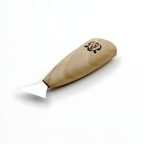 Ніж-флажок для геометричного різьблення по дереву 25мм Адольф Юр'єв