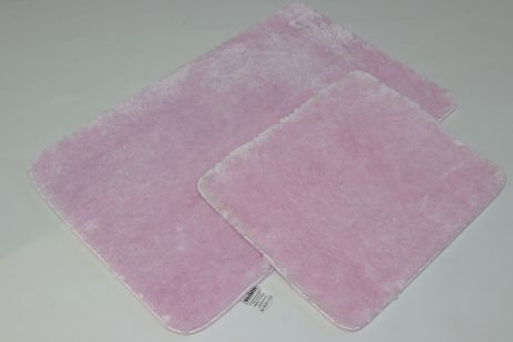 Набір килимків для ванної та туалету Softmicro 60x100 50x60 см 07004 Pink