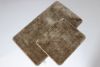 Набір килимків для ванної та туалету Softmicro 60x100 50x60 см 07006 Brown Набір килимків для ванної та туалету Softmicro 60x100 50x60 см 07006 Brown