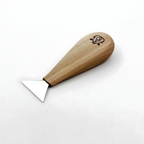 Ніж-флажок STRYI Profi для геометричного і гуцульського різьблення, 35мм