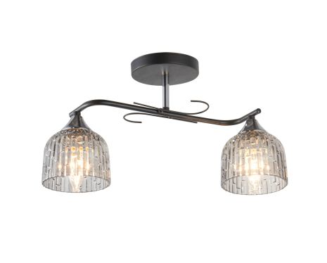 Люстра декоративна V 6405-2 BK+CR