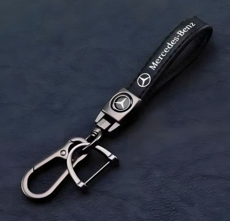 Автомобільний тримач ключів брелок для Mersedes-Benz чорний