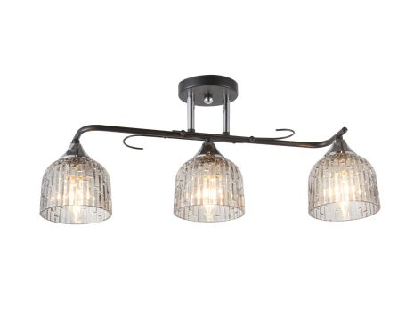 Люстра декоративна V 6405-3 BK+CR