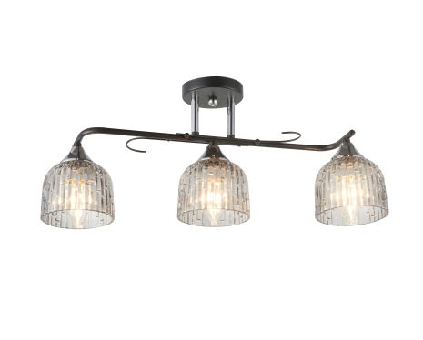 Декоративна люстра IS 6405-3 BK+CR Декоративна люстра IS 6405-3 BK+CR