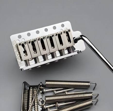 Тремоло бридж Kaynez для електрогітари Stratocaster, хромований Тремоло бридж Kaynez для електрогітари Stratocaster, хромований