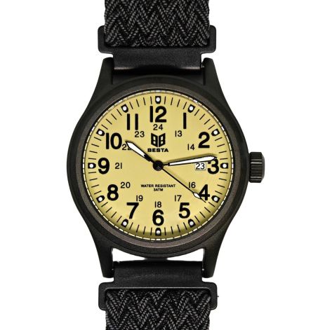 Мужские часы Besta Command Green Nylon, 2 ремешка 2157 Мужские часы Besta Command Green Nylon, 2 ремешка 2157