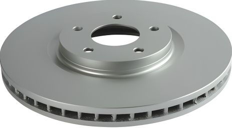 Перфорированный передний тормозной диск NISSAN QASHQAI, X-TRAIL 2010-, ROTINGER (20755T5)