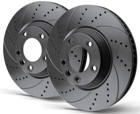 Диск гальмівний передній (кратно 2) Mazda CX-5 (17-) [320X51,5 перфор.] (RT 22102-GL T5) ROTINGER (RT22102G