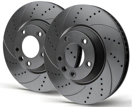 Передний тормозной диск (кратно 2) для Mazda CX-5 (17-) [320X51,5 перфорир.] (RT 22102-GL T5) ROTINGER (RT22102G)