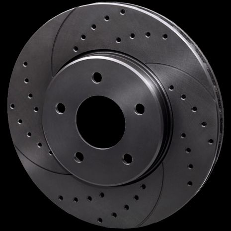 Диск тормозной перфорированный передний (257x49x4) (NISSAN ALMERA N16 2000-2006)