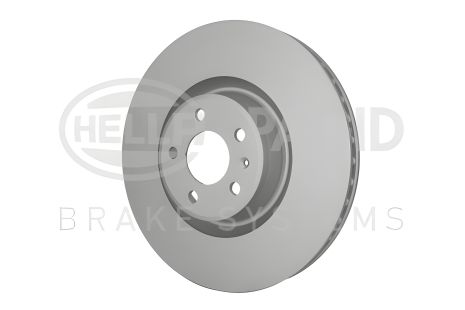 Гальмівний диск для AUDI A6, HELLA PAGID (8DD355126691)