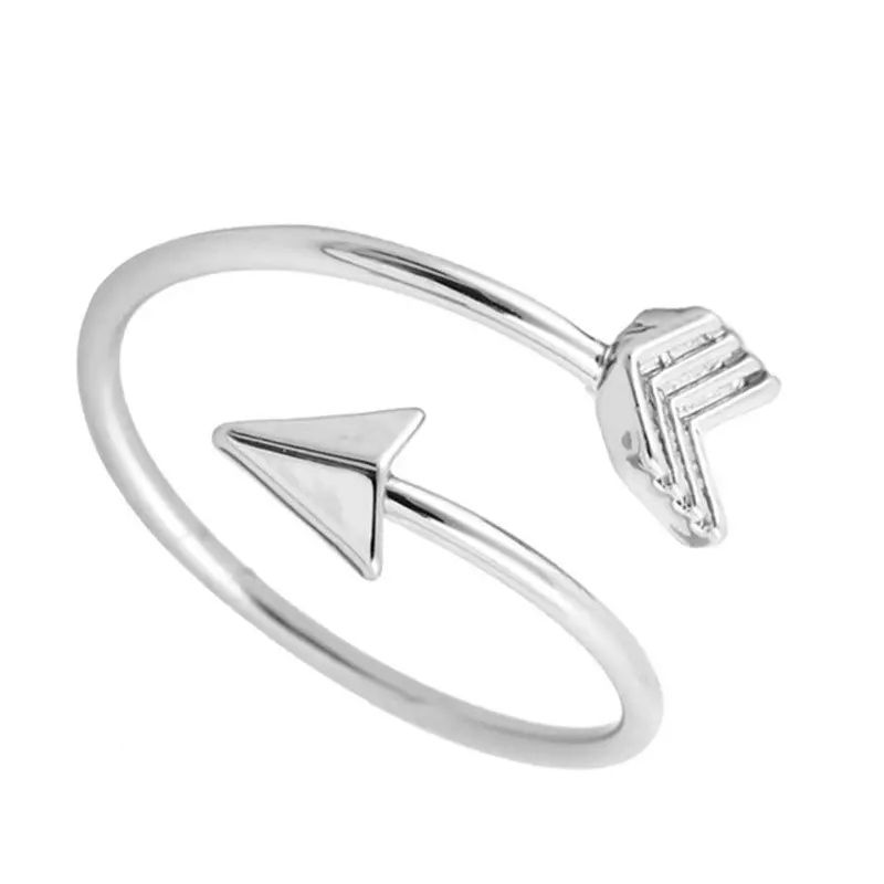 Женское кольцо стрела Arrow в форме стрелы регулируемое Женское кольцо стрела Arrow в форме стрелы регулируемое
