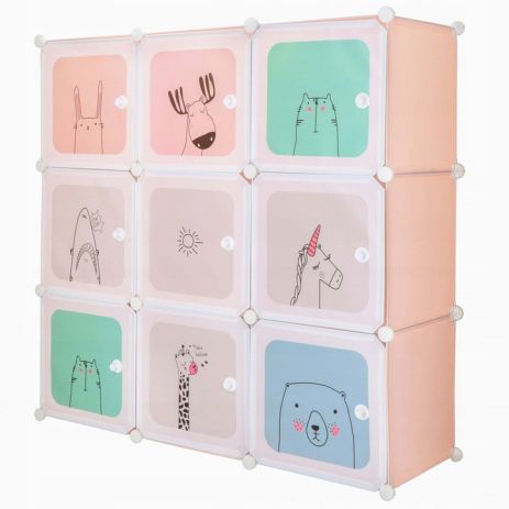 Шкаф детский модульный органайзер для детских игрушек 110x110x37 см Шкаф детский модульный органайзер для детских игрушек 110x110x37 см