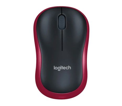 Миша Logitech M185 Wireless Mouse Red
