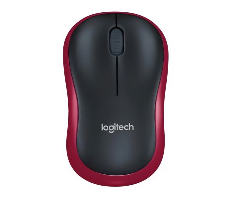 Бездротовий миш Logitech M185, 2.4GHz, 1000DPI, Червоний Бездротовий миш Logitech M185, 2.4GHz, 1000DPI, Червоний