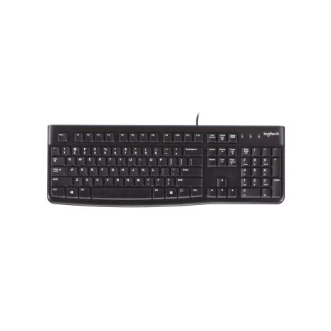 Клавіатура Logitech K120 (UKR OEM) (920-002643) Клавіатура Logitech K120 (UKR OEM) (920-002643)