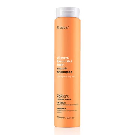 Восстанавливающий шампунь Erayba ABH Repair Shampoo для поврежденных и сухих волос 250 мл Восстанавливающий шампунь Erayba ABH Repair Shampoo для поврежденных и сухих волос 250 мл