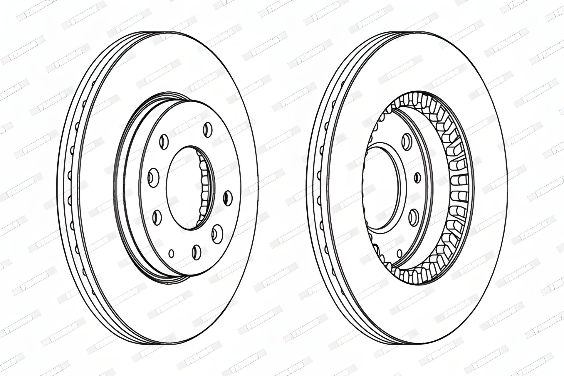 Гальмівний диск для BESTURN (FAW), MAZDA (FAW) від FERODO (DDF1278C) Гальмівний диск для BESTURN (FAW), MAZDA (FAW) від FERODO (DDF1278C)