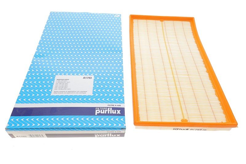 Повітряний фільтр MB Vito (W447) CDI 14-, PURFLUX (A1793) Повітряний фільтр MB Vito (W447) CDI 14-, PURFLUX (A1793)