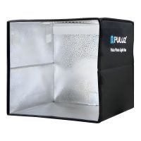 Лайтбокс Puluz PU5027B 25 см кільцева лампа 6 фонів чорний