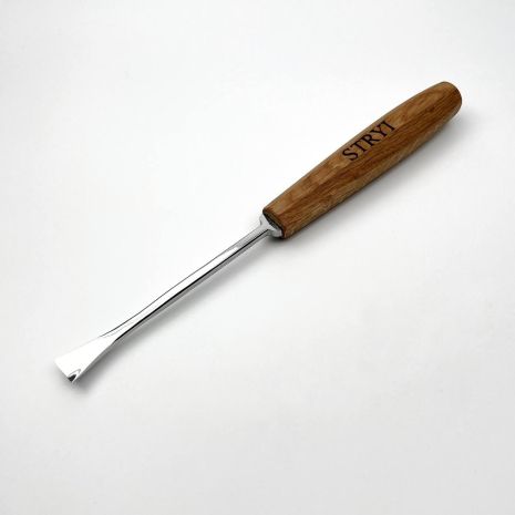 Стамеска кованая для резьбы по дереву Рыбий хвост 15 мм №5 STRYI Maestro