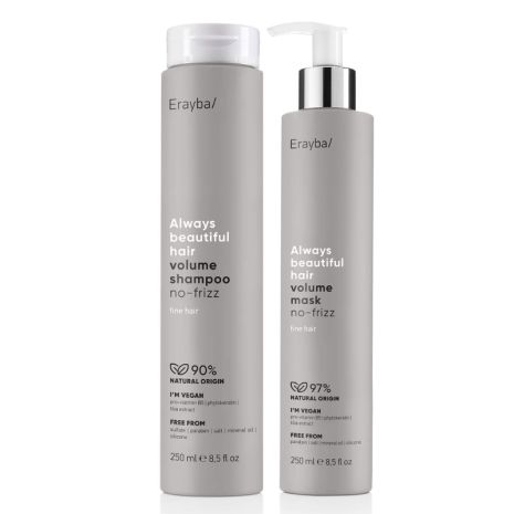Набір Erayba ABH Volume DUO шампунь і маска для надання об'єму тонкому волоссю 2х250 мл