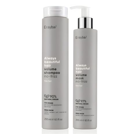 Набор Erayba ABH Volume DUO шампунь и маска для объема тонких волос 2х250 мл