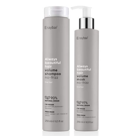 Набор Erayba ABH Volume DUO шампунь и маска для придания объема тонким волосам 2х250 мл Набор Erayba ABH Volume DUO шампунь и маска для придания объема тонким волосам 2х250 мл