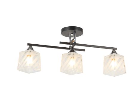 Декоративная люстра V 6307-3 BK+CR