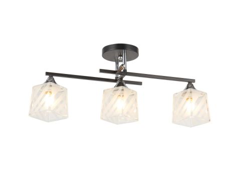 Люстра декоративна V 6307-3 BK+CR Люстра декоративна V 6307-3 BK+CR