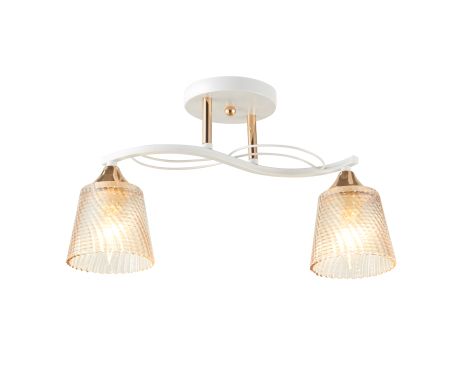 Люстра декоративна Crystal Shine IS 6348-2 WH+FG