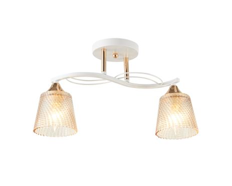 Люстра декоративна V 6348-2 WH+FG Люстра декоративна V 6348-2 WH+FG