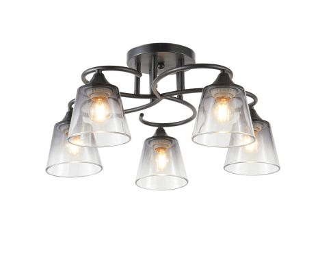 Люстра декоративна V 6362-5 BK Люстра декоративна V 6362-5 BK