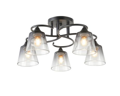 Дизайнерская люстра V 6362-5 BK Дизайнерская люстра V 6362-5 BK