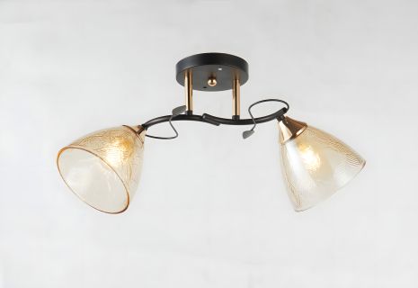 Декоративна люстра IS 6363-2 BK+FG