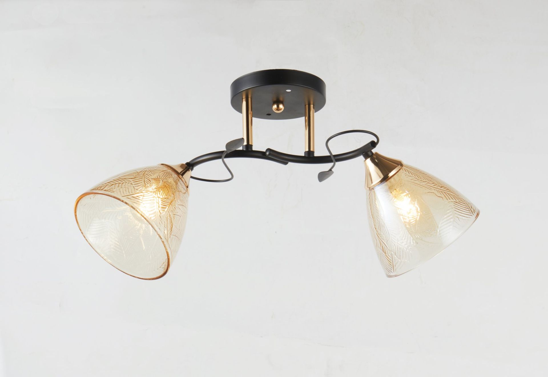 Декоративная люстра V 6363-2 BK+FG Декоративная люстра V 6363-2 BK+FG